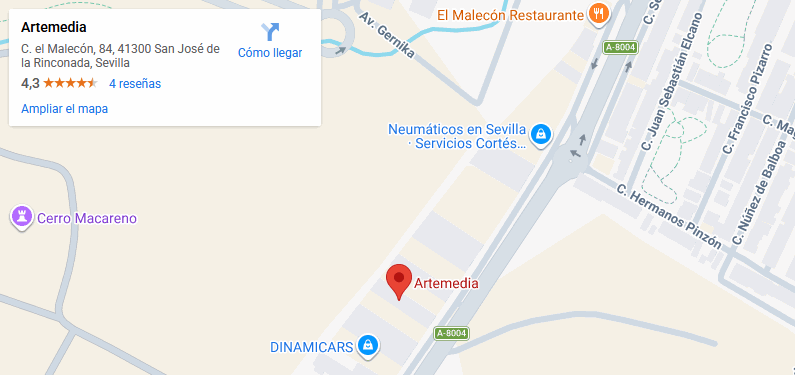 Artemedia - Google Maps
